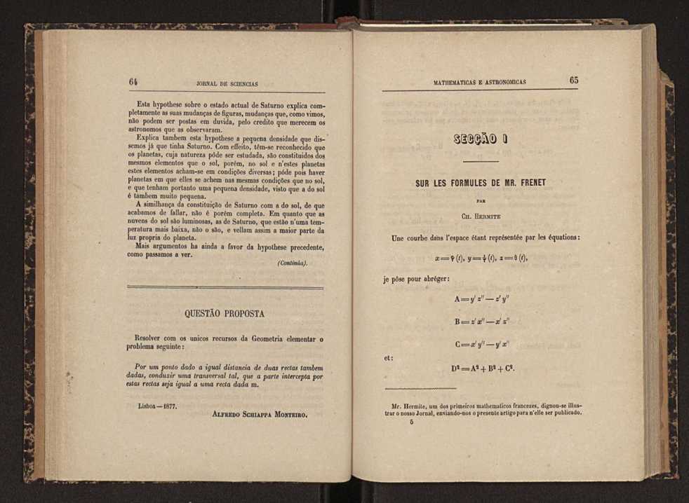 Jornal de sciencias mathematicas e astonomicas. Vol. 1 33