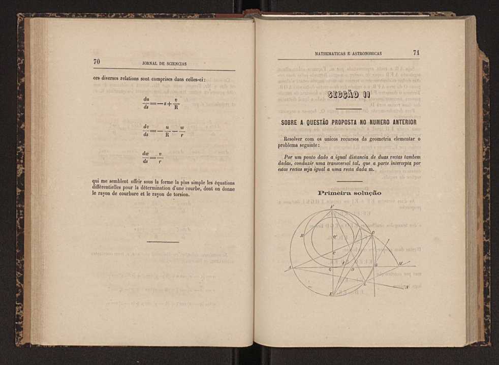 Jornal de sciencias mathematicas e astonomicas. Vol. 1 36