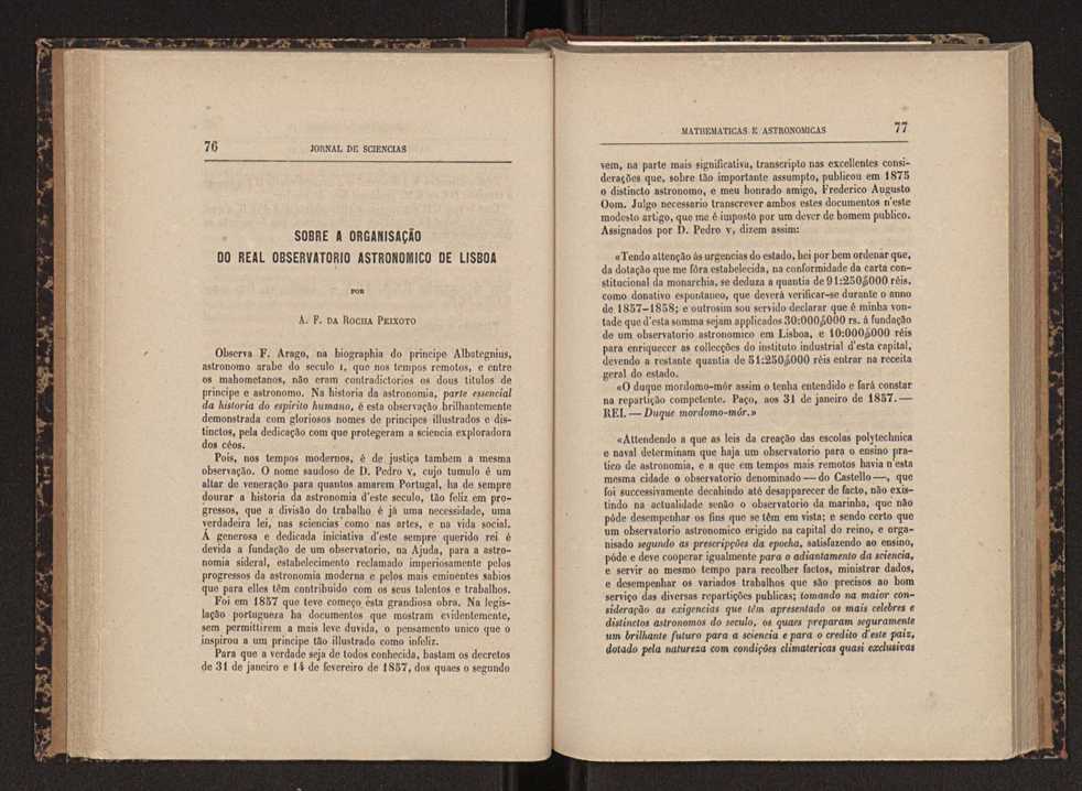 Jornal de sciencias mathematicas e astonomicas. Vol. 1 39
