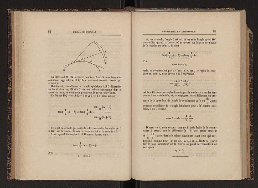 Jornal de sciencias mathematicas e astonomicas. Vol. 1 42