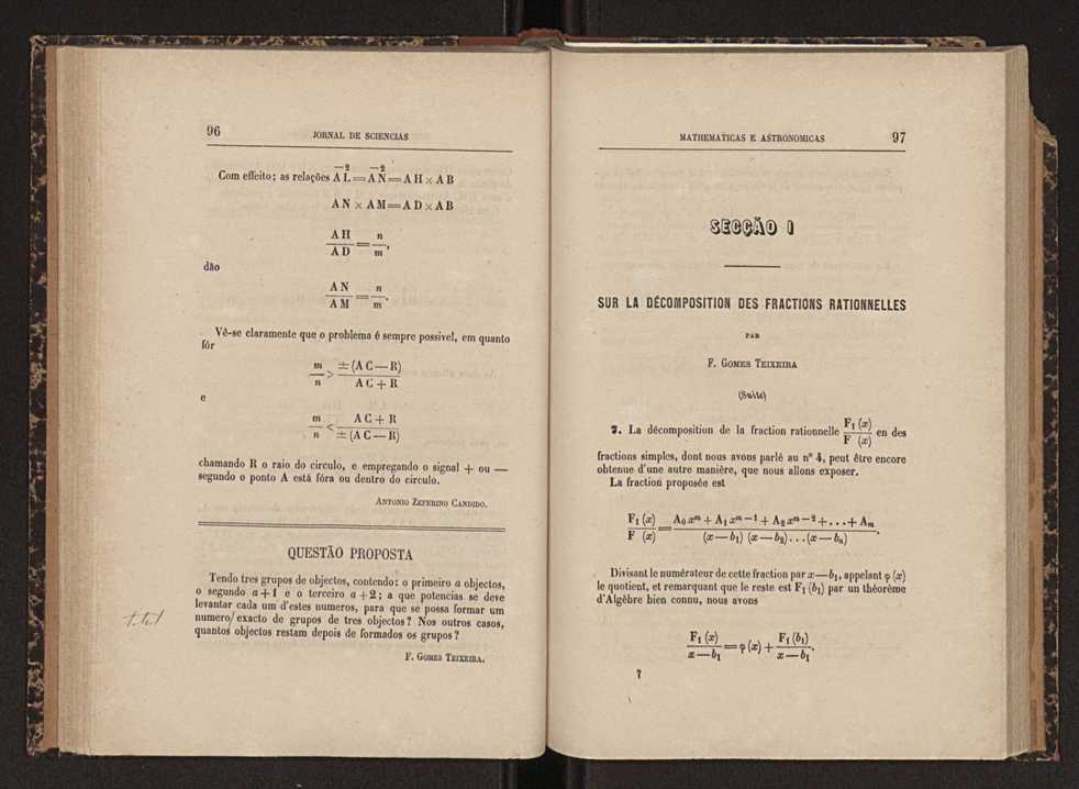Jornal de sciencias mathematicas e astonomicas. Vol. 1 49