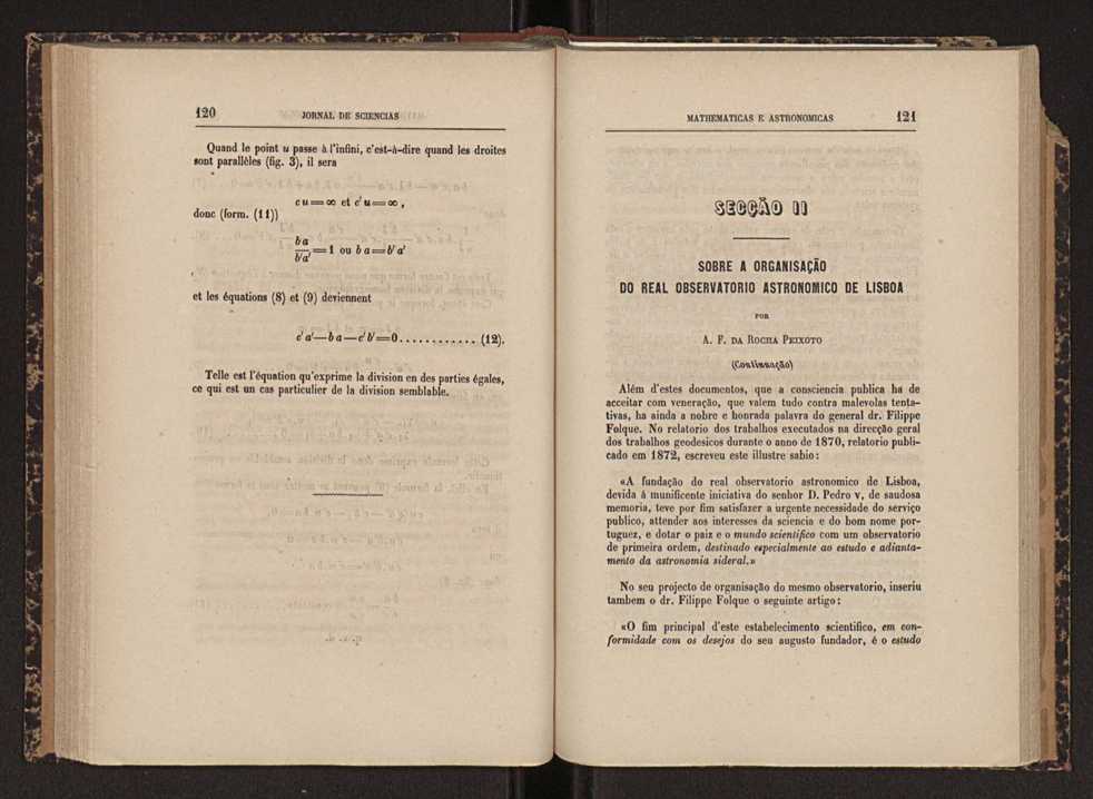 Jornal de sciencias mathematicas e astonomicas. Vol. 1 61
