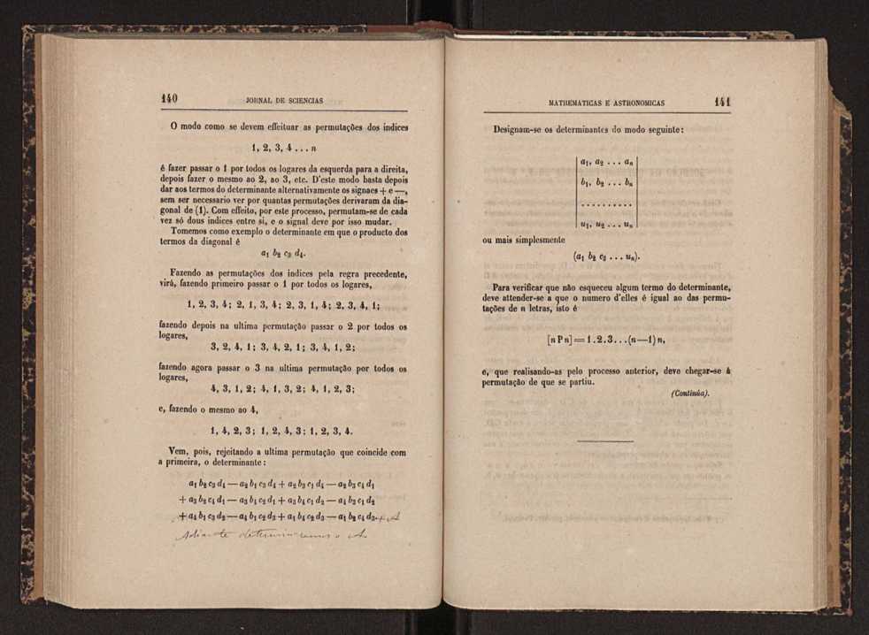 Jornal de sciencias mathematicas e astonomicas. Vol. 1 71