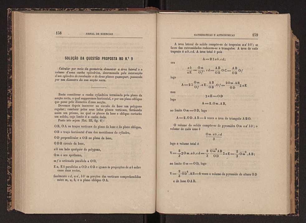Jornal de sciencias mathematicas e astonomicas. Vol. 1 80
