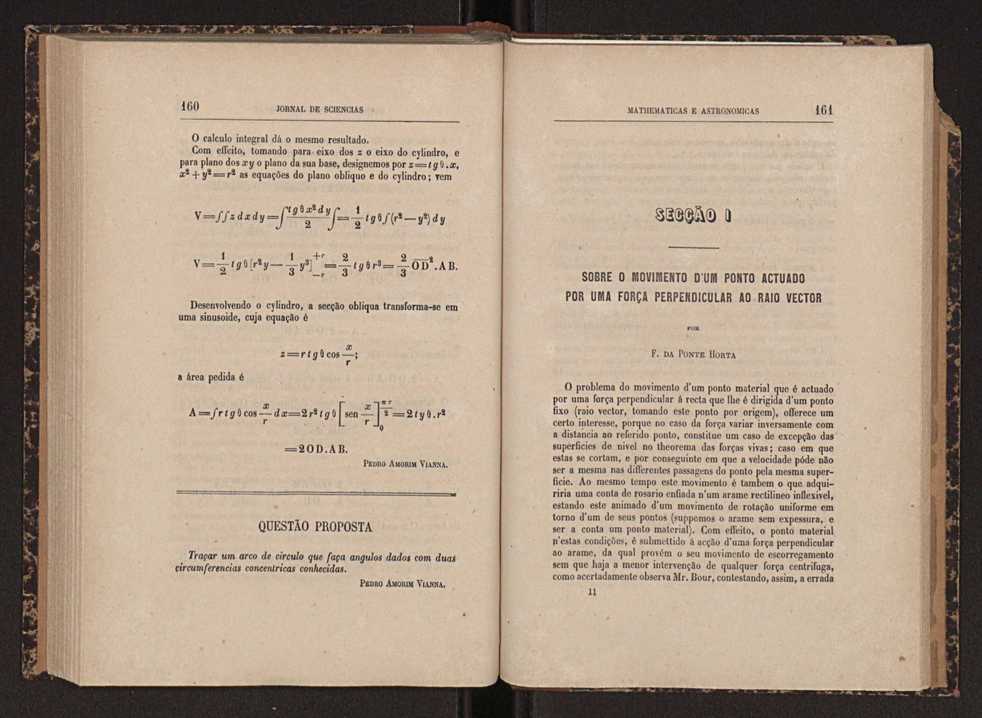 Jornal de sciencias mathematicas e astonomicas. Vol. 1 81