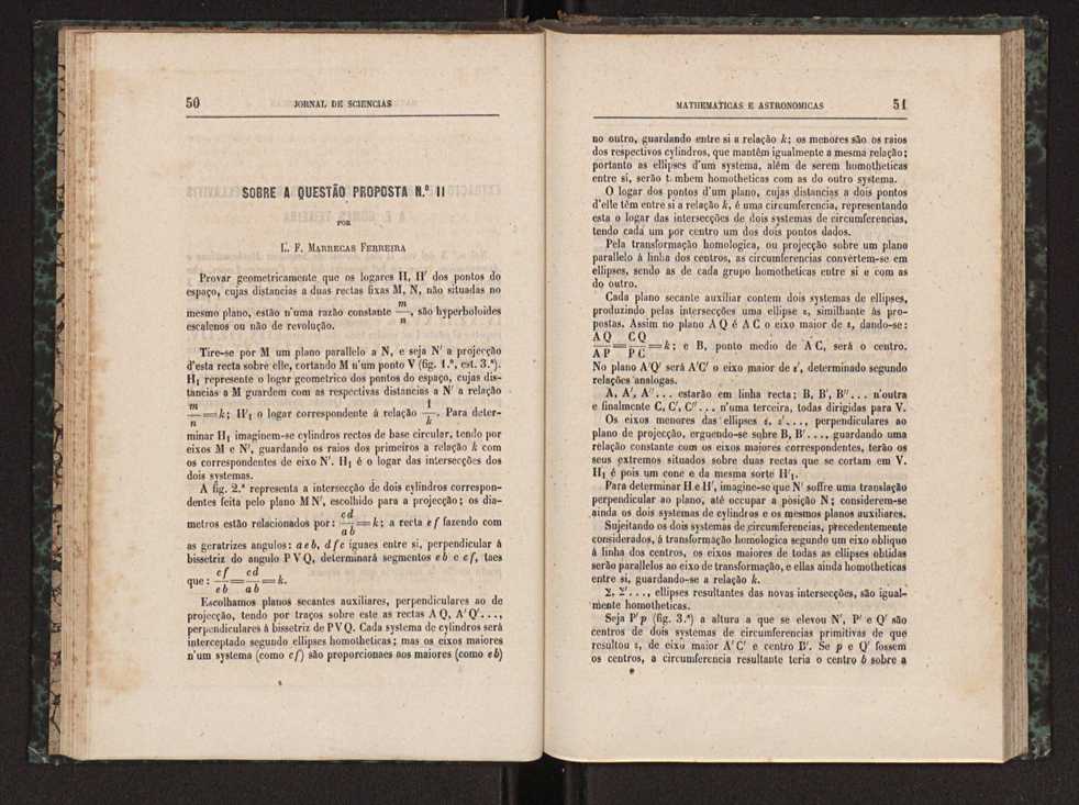 Jornal de sciencias mathematicas e astronomicas. Vol. 2 28