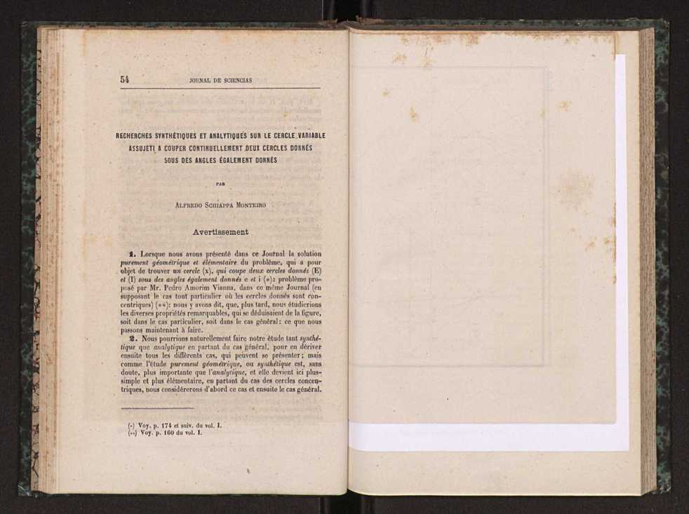 Jornal de sciencias mathematicas e astronomicas. Vol. 2 30