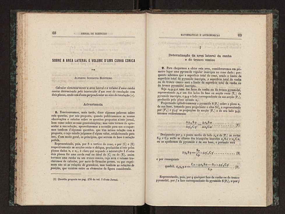 Jornal de sciencias mathematicas e astronomicas. Vol. 2 39