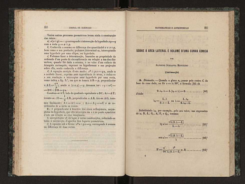 Jornal de sciencias mathematicas e astronomicas. Vol. 2 45