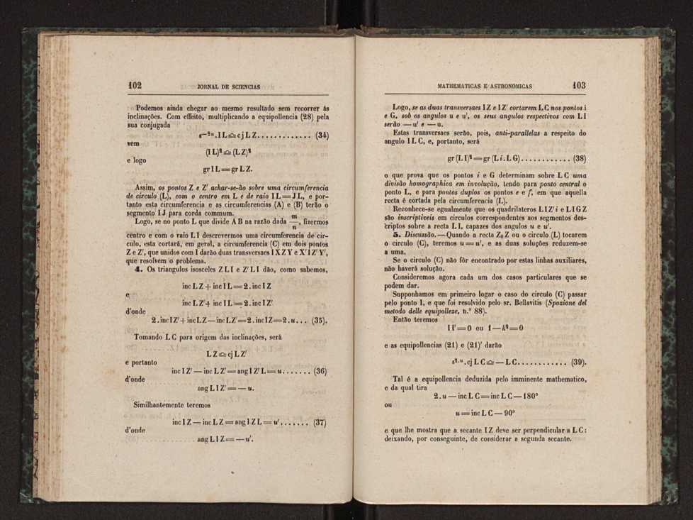 Jornal de sciencias mathematicas e astronomicas. Vol. 2 56