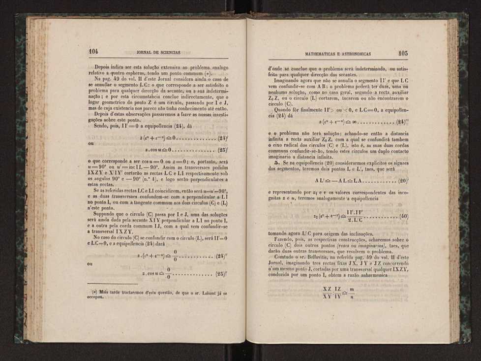 Jornal de sciencias mathematicas e astronomicas. Vol. 2 57