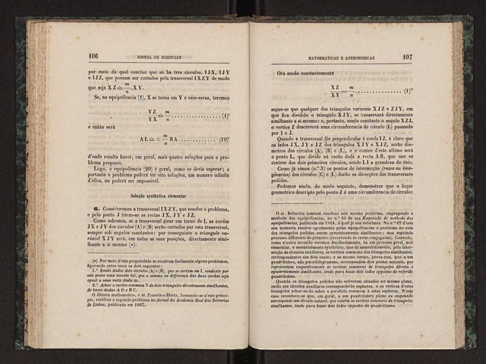 Jornal de sciencias mathematicas e astronomicas. Vol. 2 58