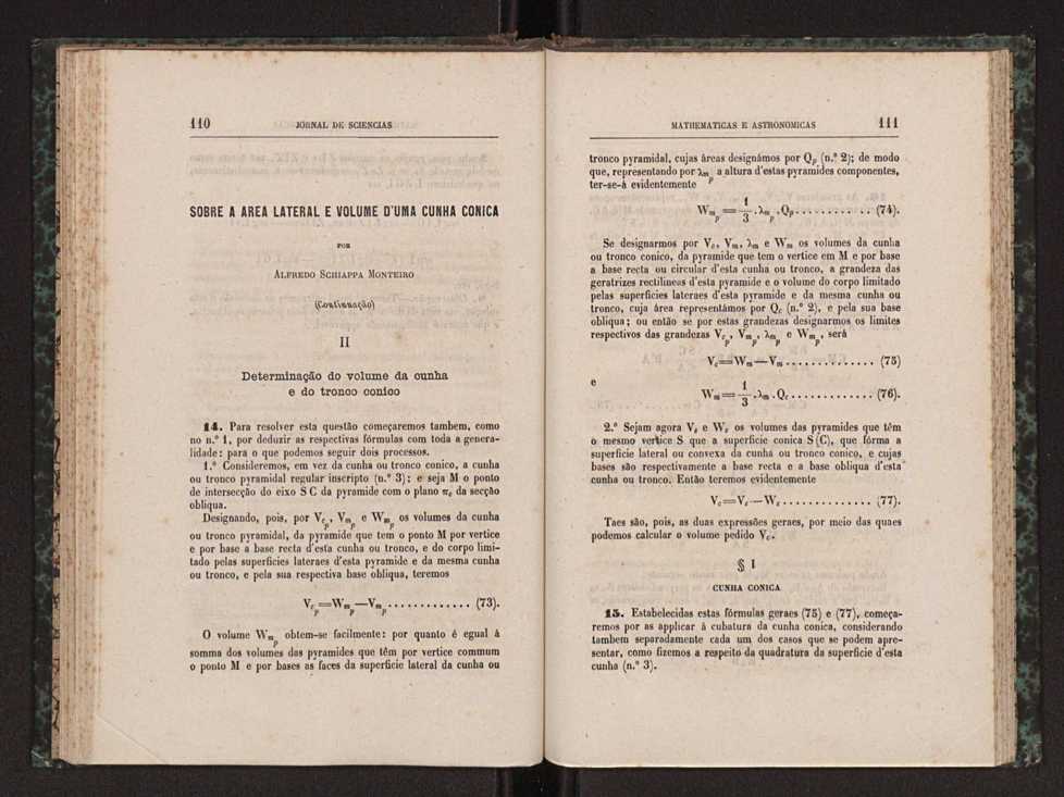 Jornal de sciencias mathematicas e astronomicas. Vol. 2 60