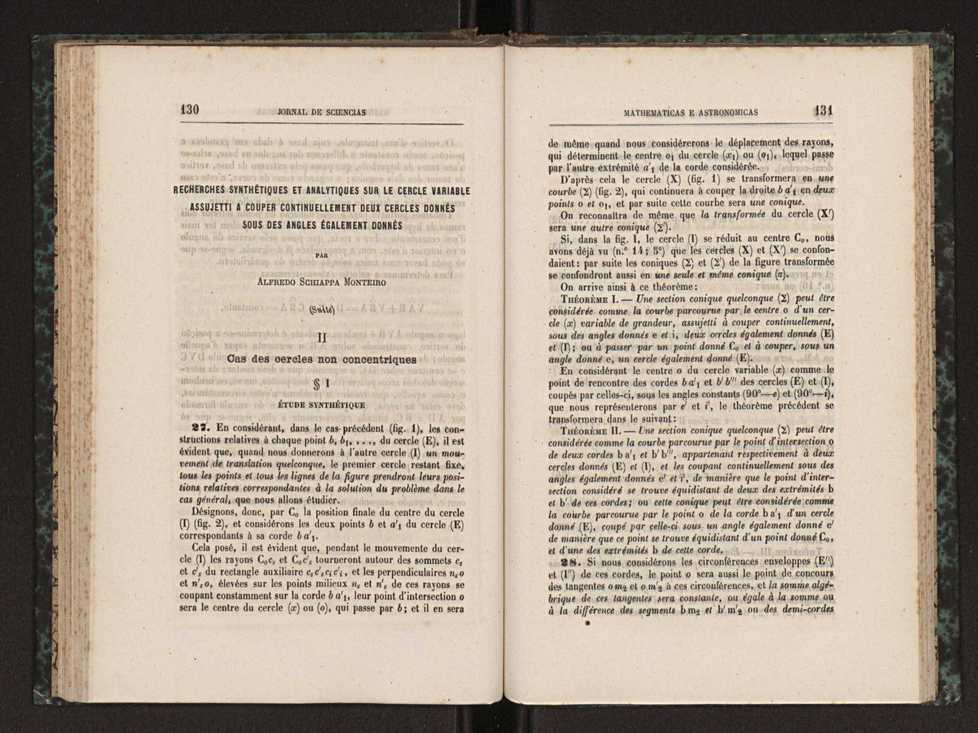 Jornal de sciencias mathematicas e astronomicas. Vol. 2 70