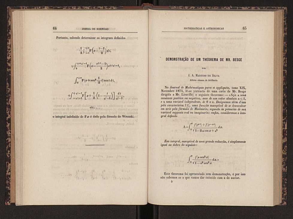 Jornal de sciencias mathematicas e astronomicas. Vol. 3 34