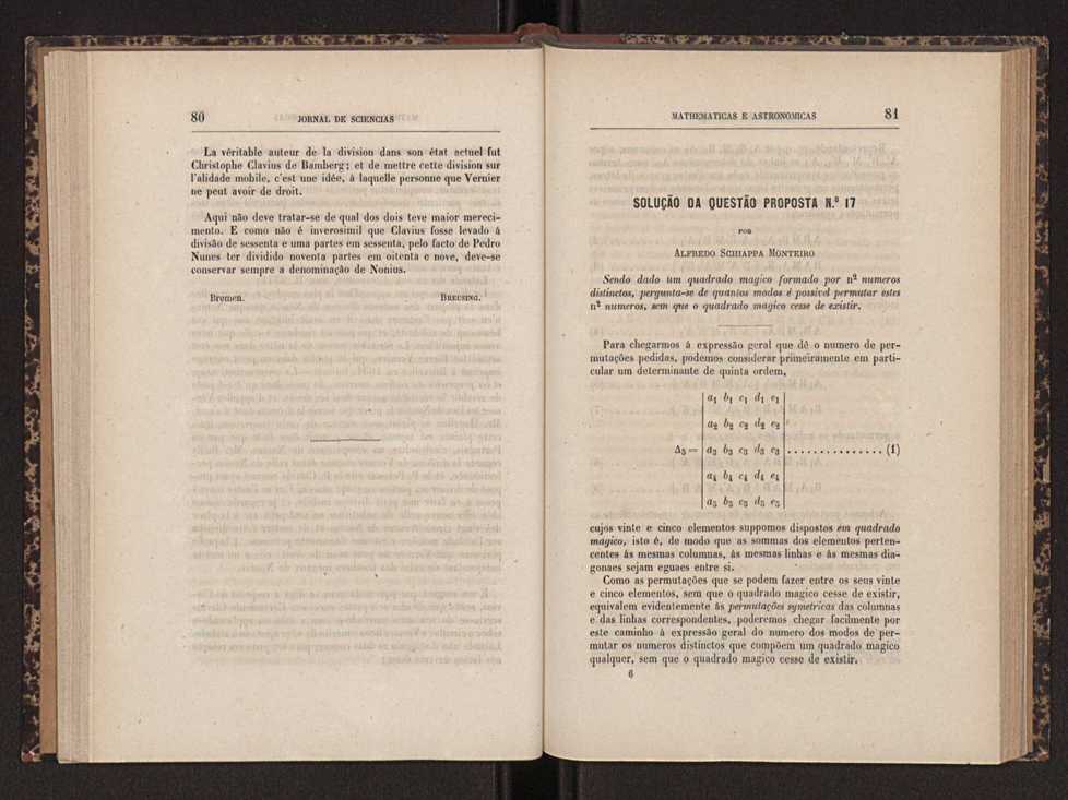 Jornal de sciencias mathematicas e astronomicas. Vol. 3 42