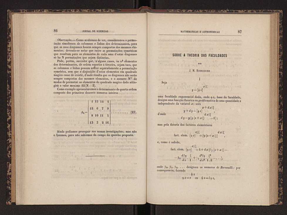Jornal de sciencias mathematicas e astronomicas. Vol. 3 45