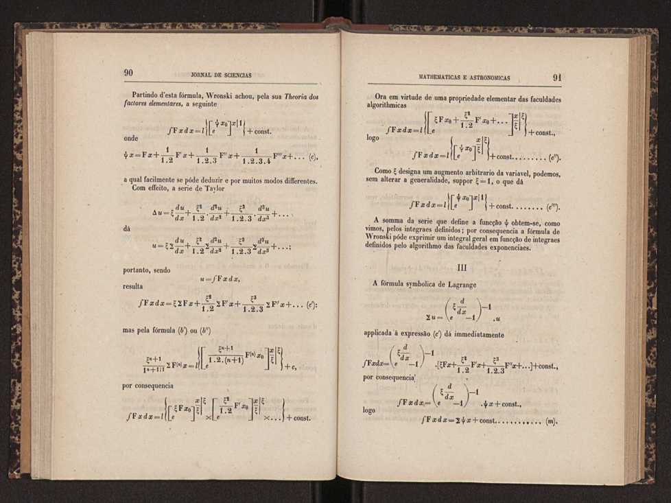 Jornal de sciencias mathematicas e astronomicas. Vol. 3 47