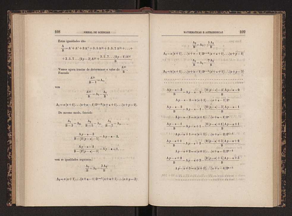 Jornal de sciencias mathematicas e astronomicas. Vol. 3 56