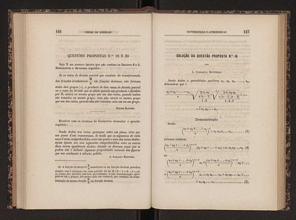 Jornal de sciencias mathematicas e astronomicas. Vol. 3 60