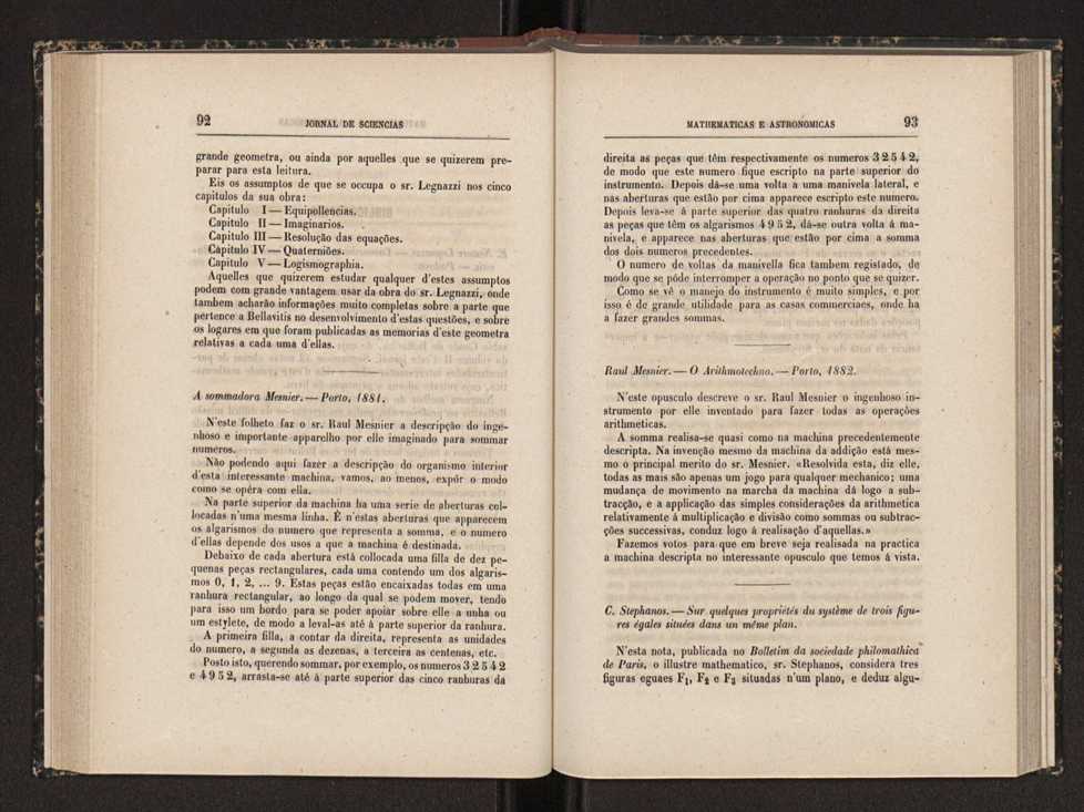 Jornal de sciencias mathematicas e astronomicas. Vol. 4 48