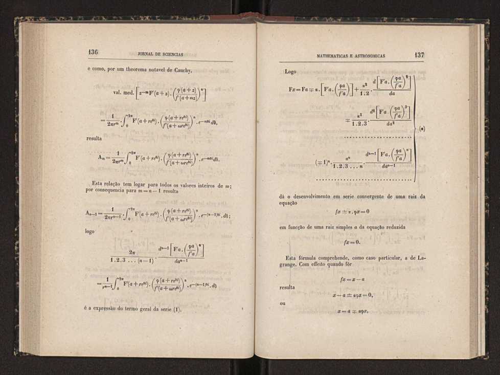 Jornal de sciencias mathematicas e astronomicas. Vol. 4 70