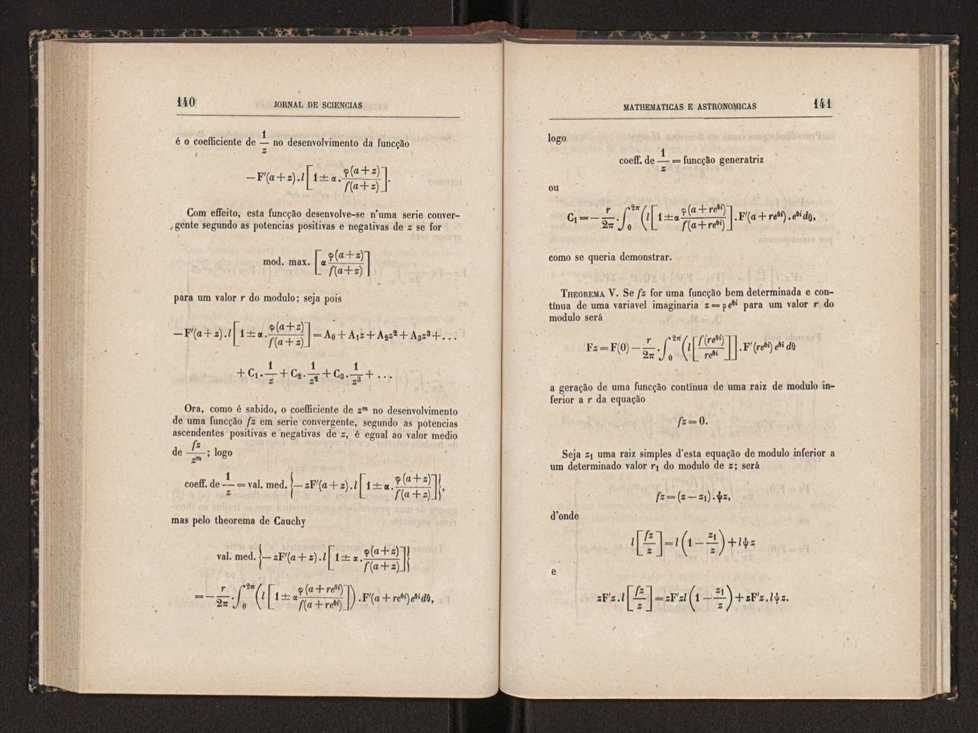 Jornal de sciencias mathematicas e astronomicas. Vol. 4 72