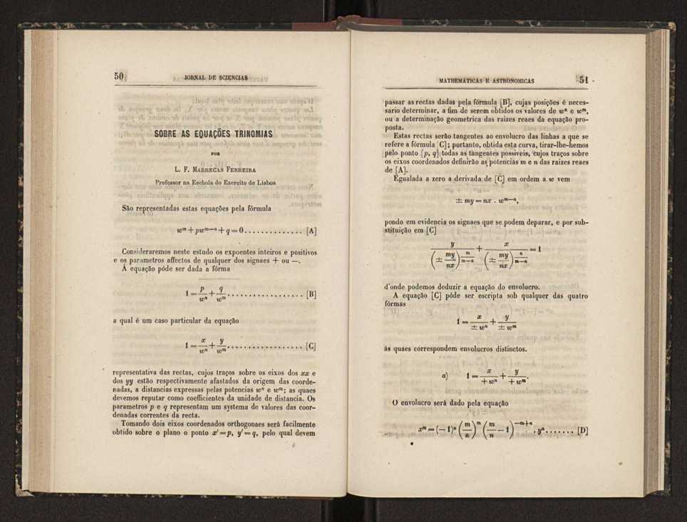 Jornal de sciencias mathematicas e astronomicas. Vol. 5 27