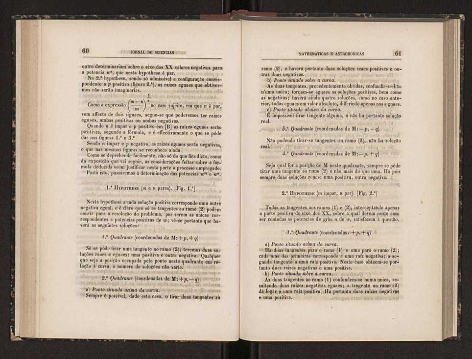 Jornal de sciencias mathematicas e astronomicas. Vol. 5 32