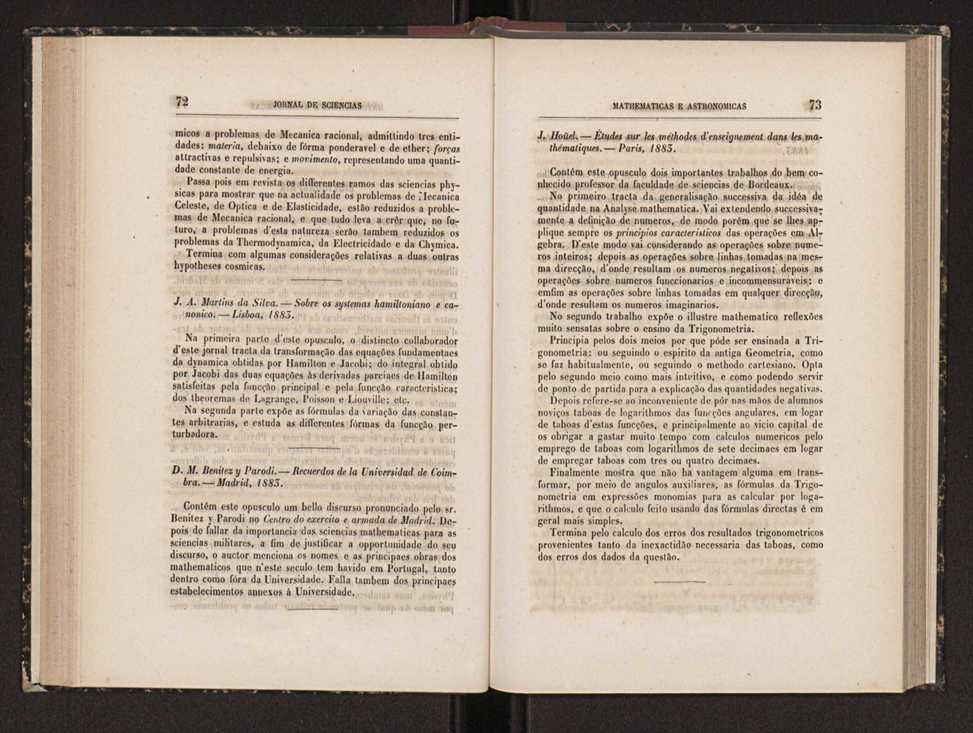 Jornal de sciencias mathematicas e astronomicas. Vol. 5 38