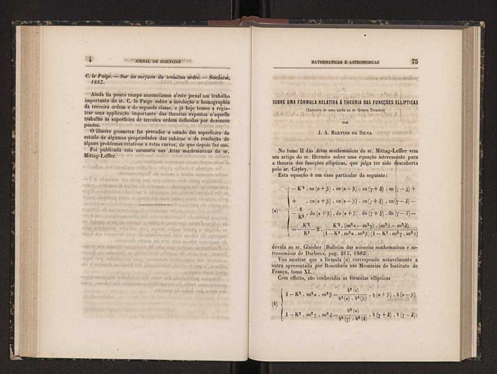 Jornal de sciencias mathematicas e astronomicas. Vol. 5 39