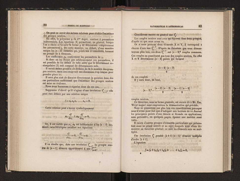 Jornal de sciencias mathematicas e astronomicas. Vol. 5 43