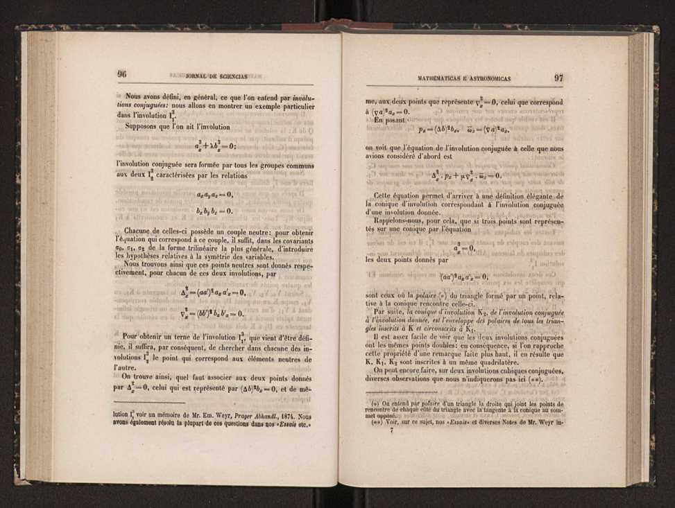 Jornal de sciencias mathematicas e astronomicas. Vol. 5 50