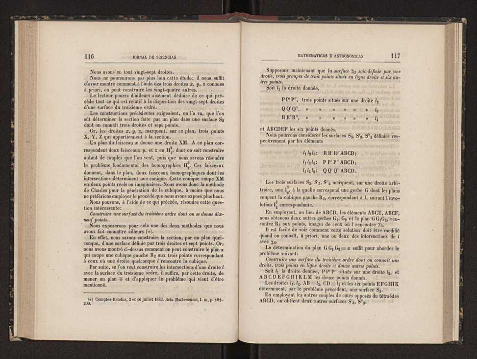 Jornal de sciencias mathematicas e astronomicas. Vol. 5 60