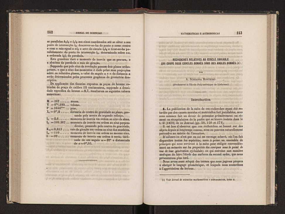 Jornal de sciencias mathematicas e astronomicas. Vol. 5 73