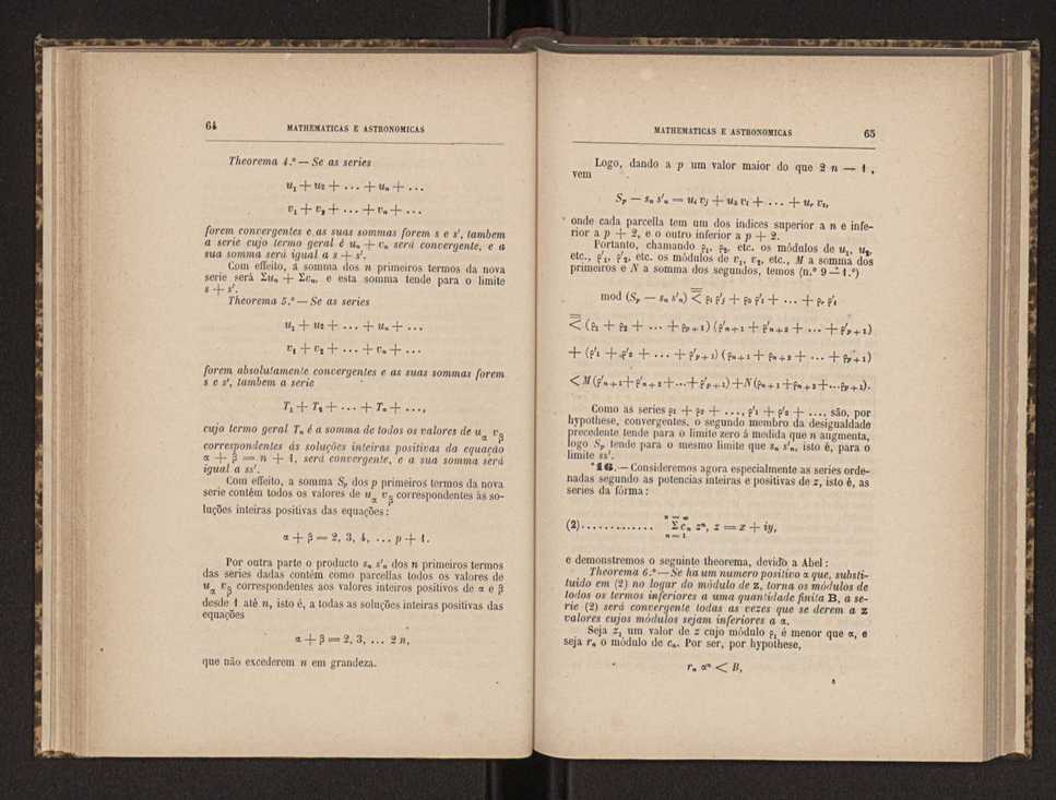 Jornal de sciencias mathematicas e astronomicas. Vol. 6 36