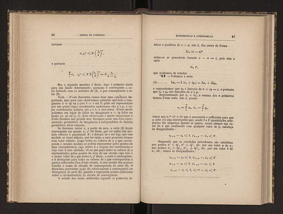 Jornal de sciencias mathematicas e astronomicas. Vol. 6 37
