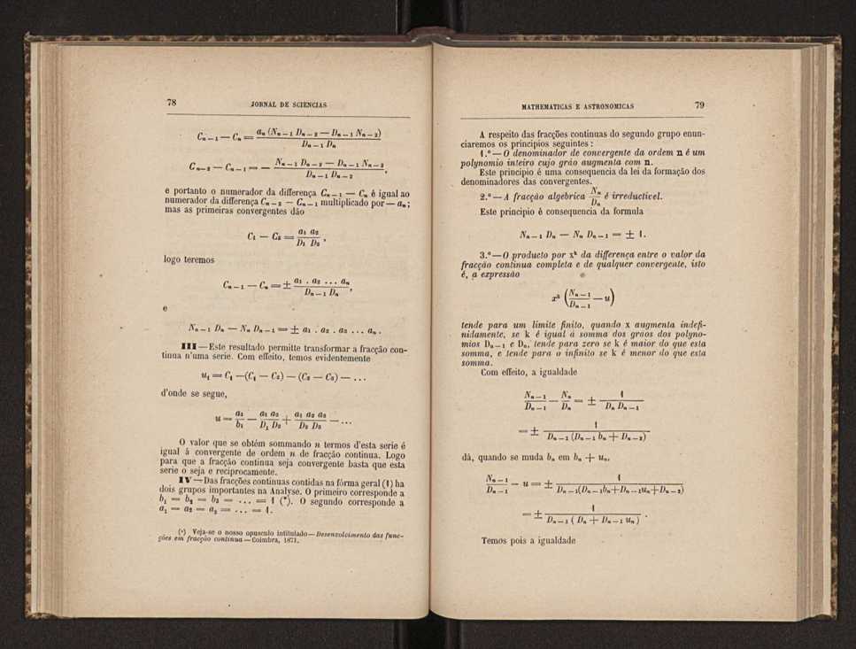 Jornal de sciencias mathematicas e astronomicas. Vol. 6 43