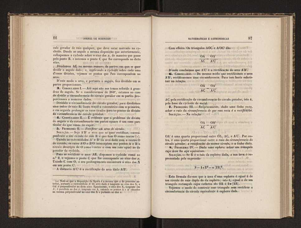 Jornal de sciencias mathematicas e astronomicas. Vol. 6 47