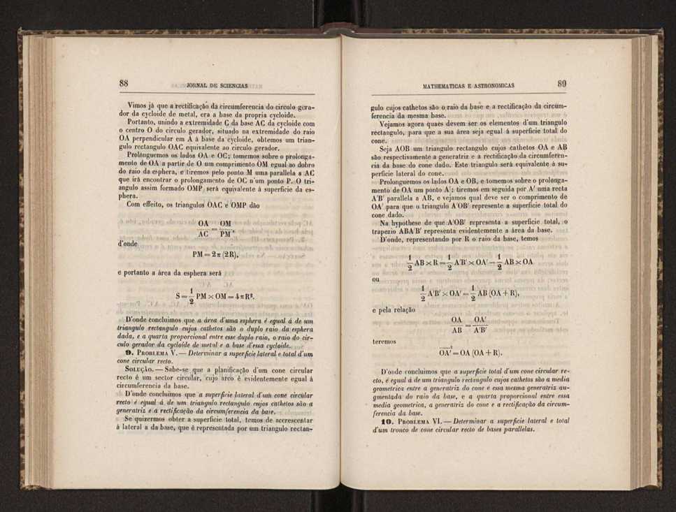 Jornal de sciencias mathematicas e astronomicas. Vol. 6 48