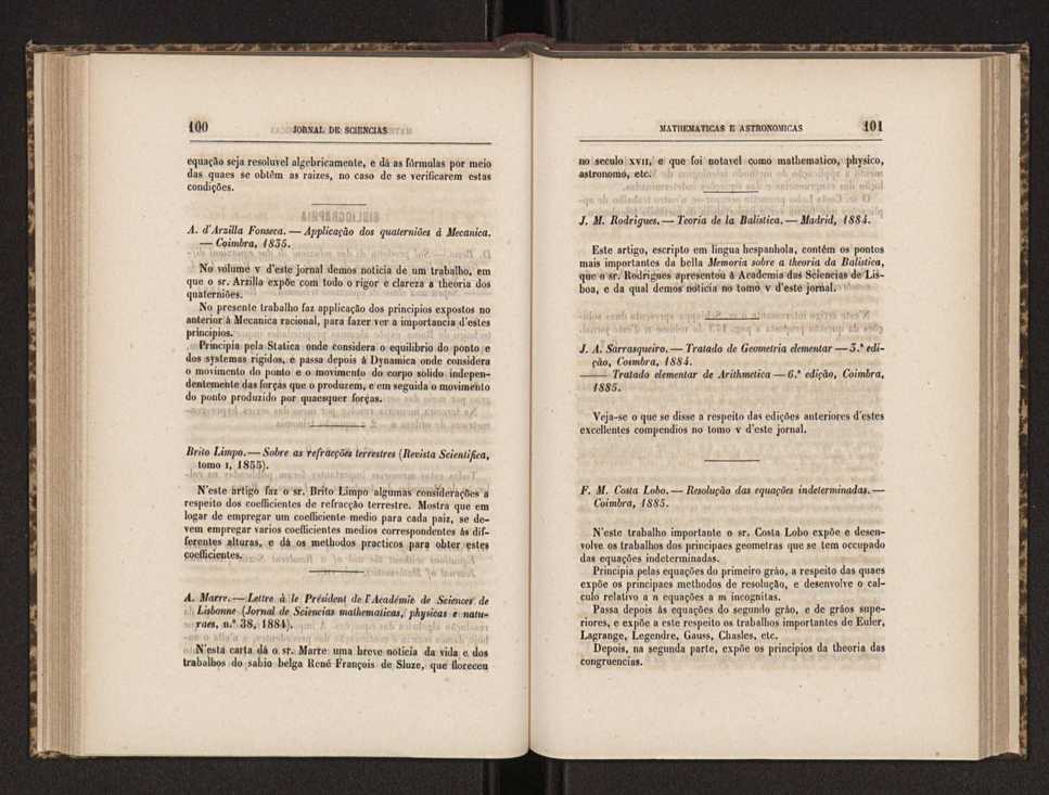Jornal de sciencias mathematicas e astronomicas. Vol. 6 54