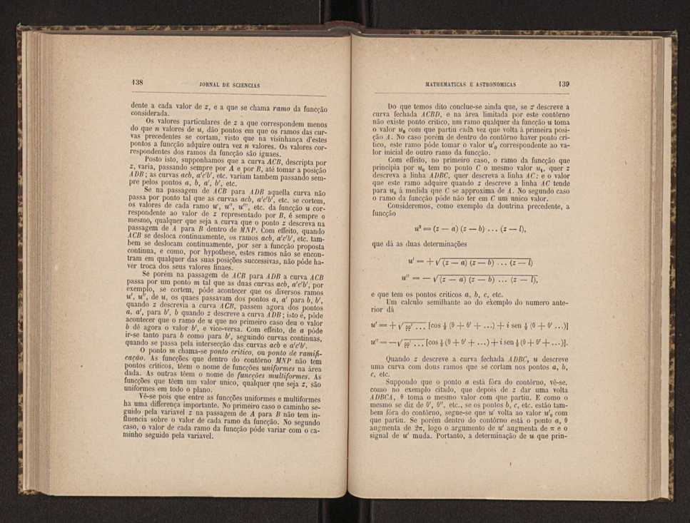 Jornal de sciencias mathematicas e astronomicas. Vol. 6 73