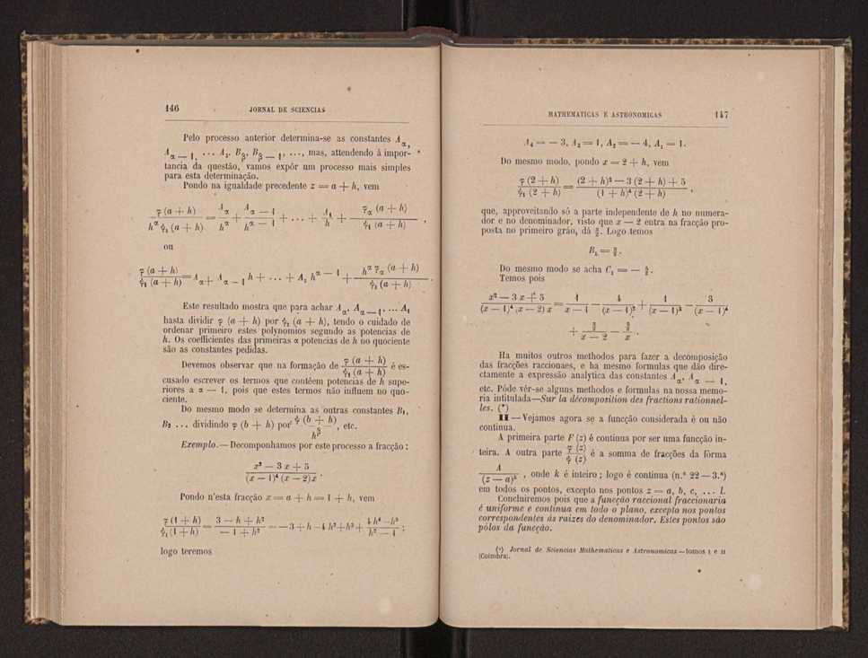 Jornal de sciencias mathematicas e astronomicas. Vol. 6 77