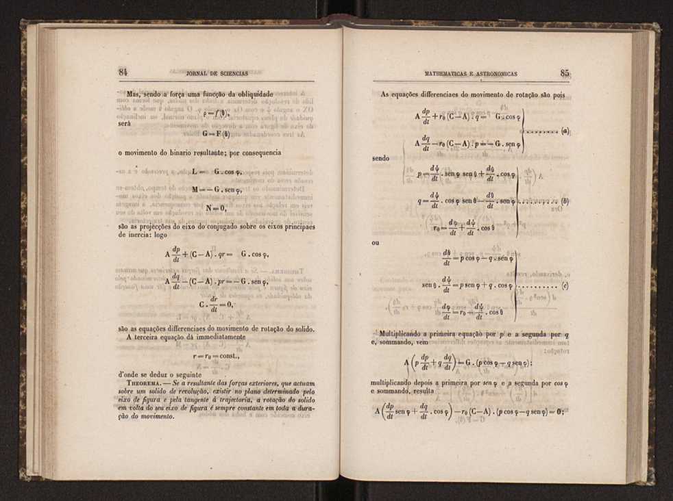 Jornal de sciencias mathematicas e astronomicas. Vol. 7 44