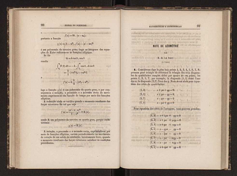 Jornal de sciencias mathematicas e astronomicas. Vol. 7 47