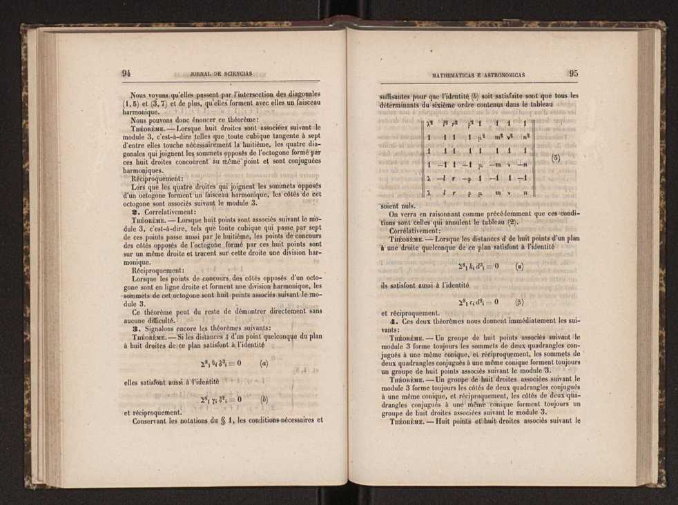Jornal de sciencias mathematicas e astronomicas. Vol. 7 49