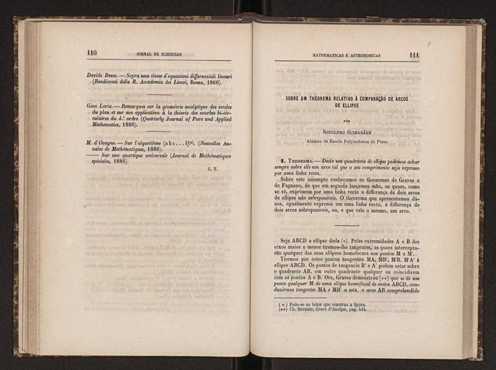 Jornal de sciencias mathematicas e astronomicas. Vol. 7 57