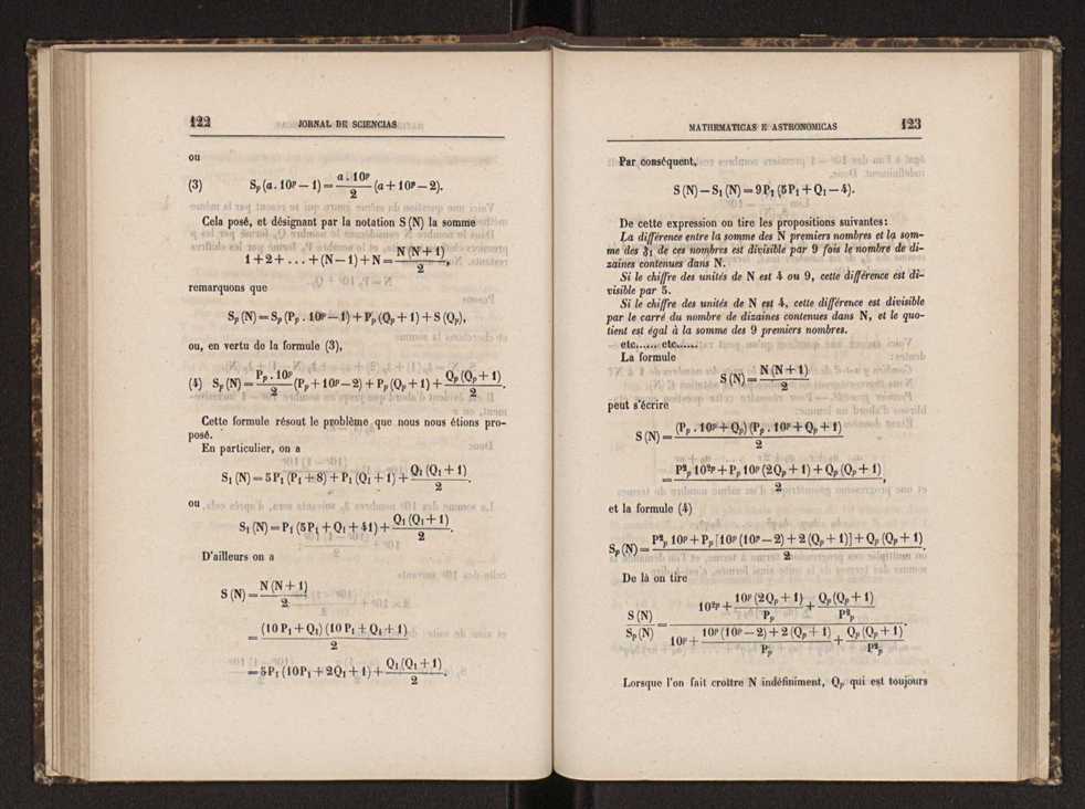 Jornal de sciencias mathematicas e astronomicas. Vol. 7 63