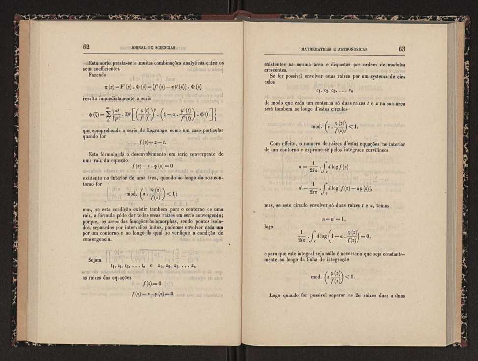 Jornal de sciencias mathematicas e astronomicas. Vol. 8 33