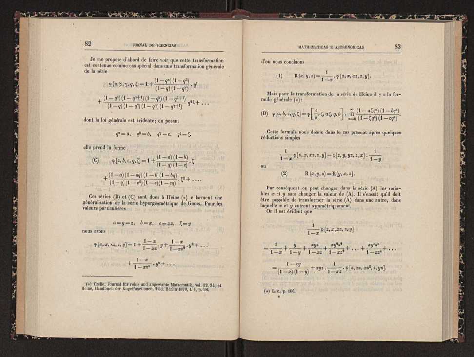 Jornal de sciencias mathematicas e astronomicas. Vol. 8 43